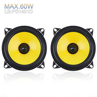 2pcs 4 inch 60W 88dB 2-Way Full Range Frequency Car Audio Stereo Coaxial Speaker Car Speaker Automobile Loudspeaker