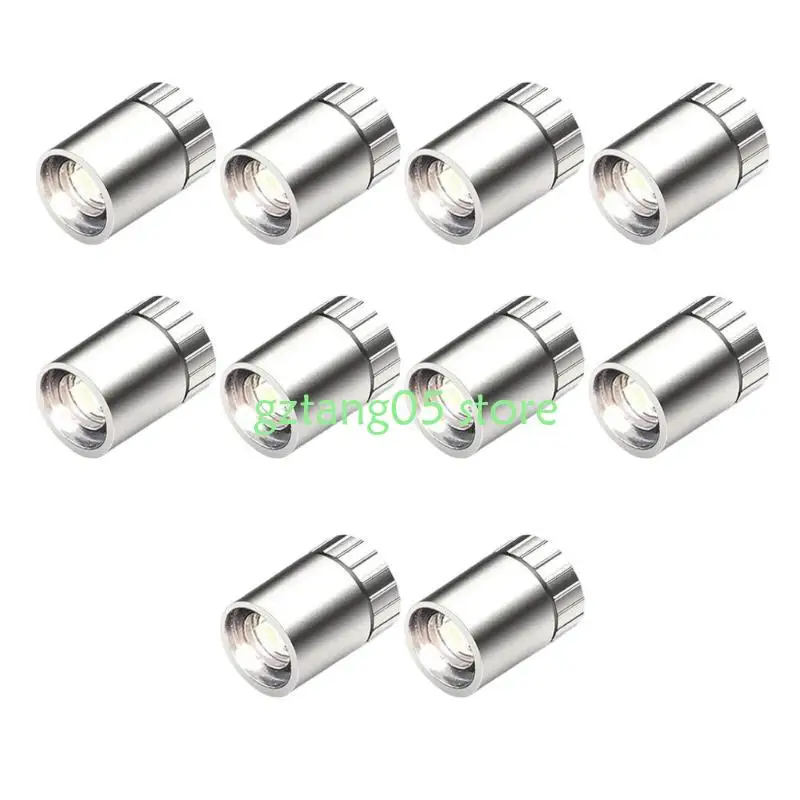

57ee 10pcs Небольшой светодиодный освещение наборы для аккумуляторов для проекта ремесленного проекта и украшения строительных