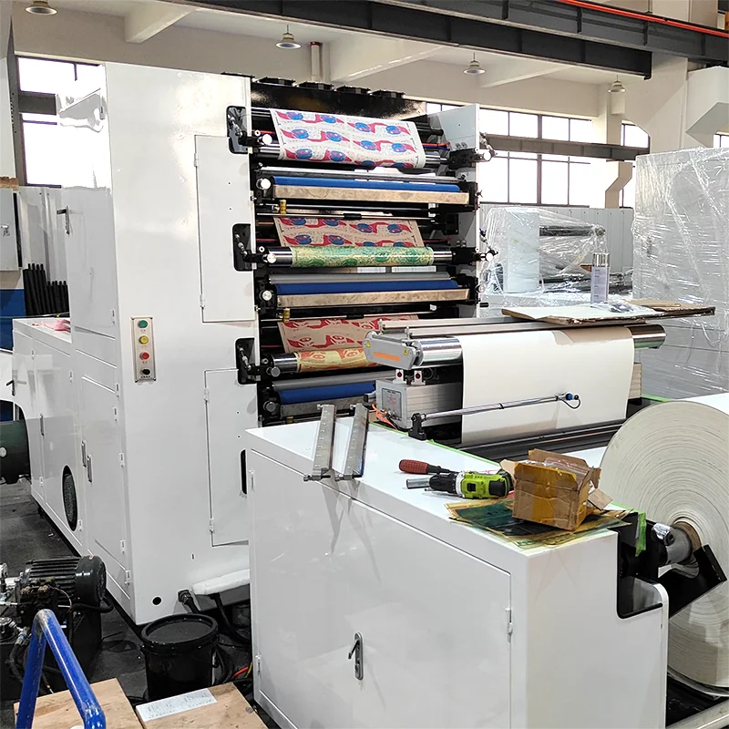 Flexographic Press Machine for Paper Cup,coffee Cup,tea Cup Paper Bag Non Woven Fabric
