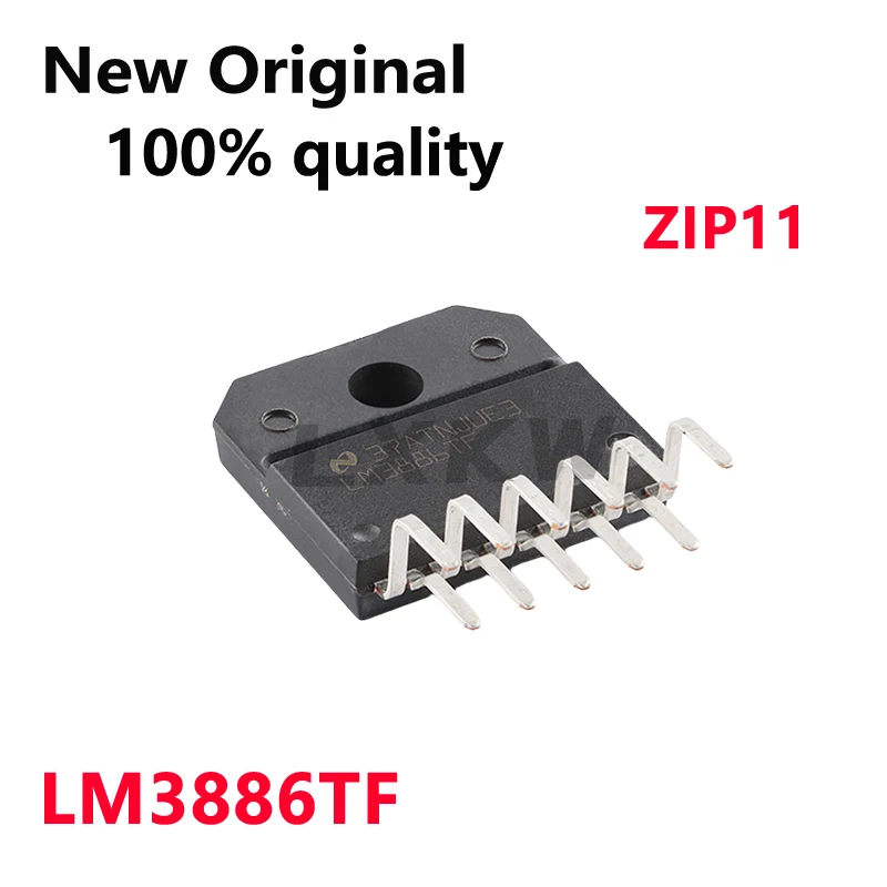 Chip amplificador de clase AB estéreo, dispositivo LM3886TF/NOPB LM3886TF, ZIP11, Original, 1/piezas, nuevo, en Stock