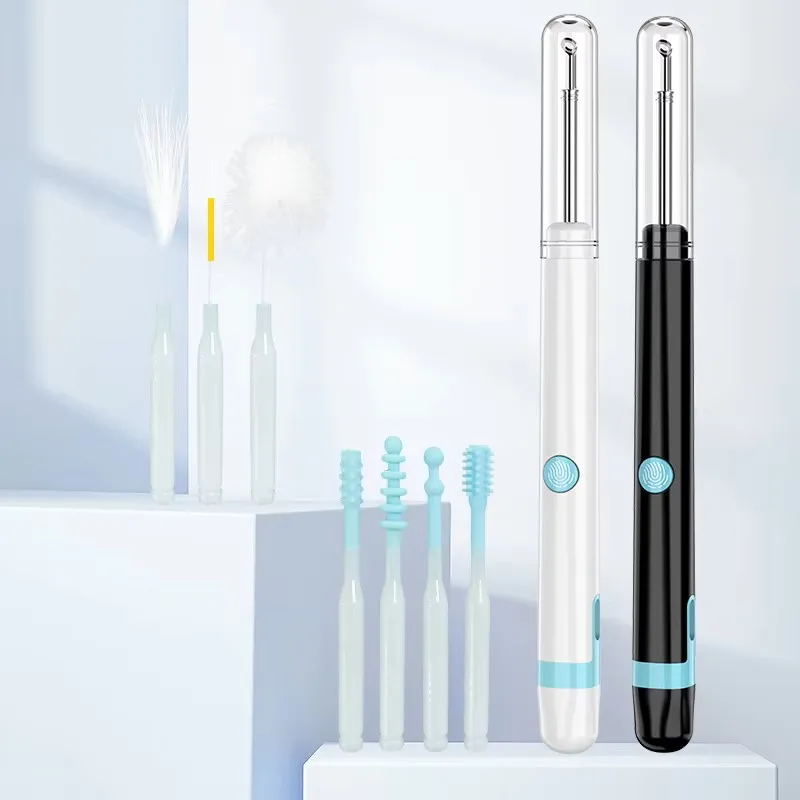 

Беспроводной отоскоп 1080P FHD с 6 светодиодами и камерой для удаления ушной серы, совместимый с iPhone, iPad, Android-смартфонами