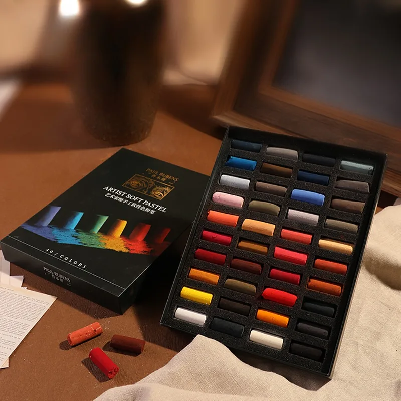 

Rubens Artist Grade Hand-made Soft Color Chalk Set Paint Pen Student Fine Art Painting Color Powder Figure Coloring Chalk Paint