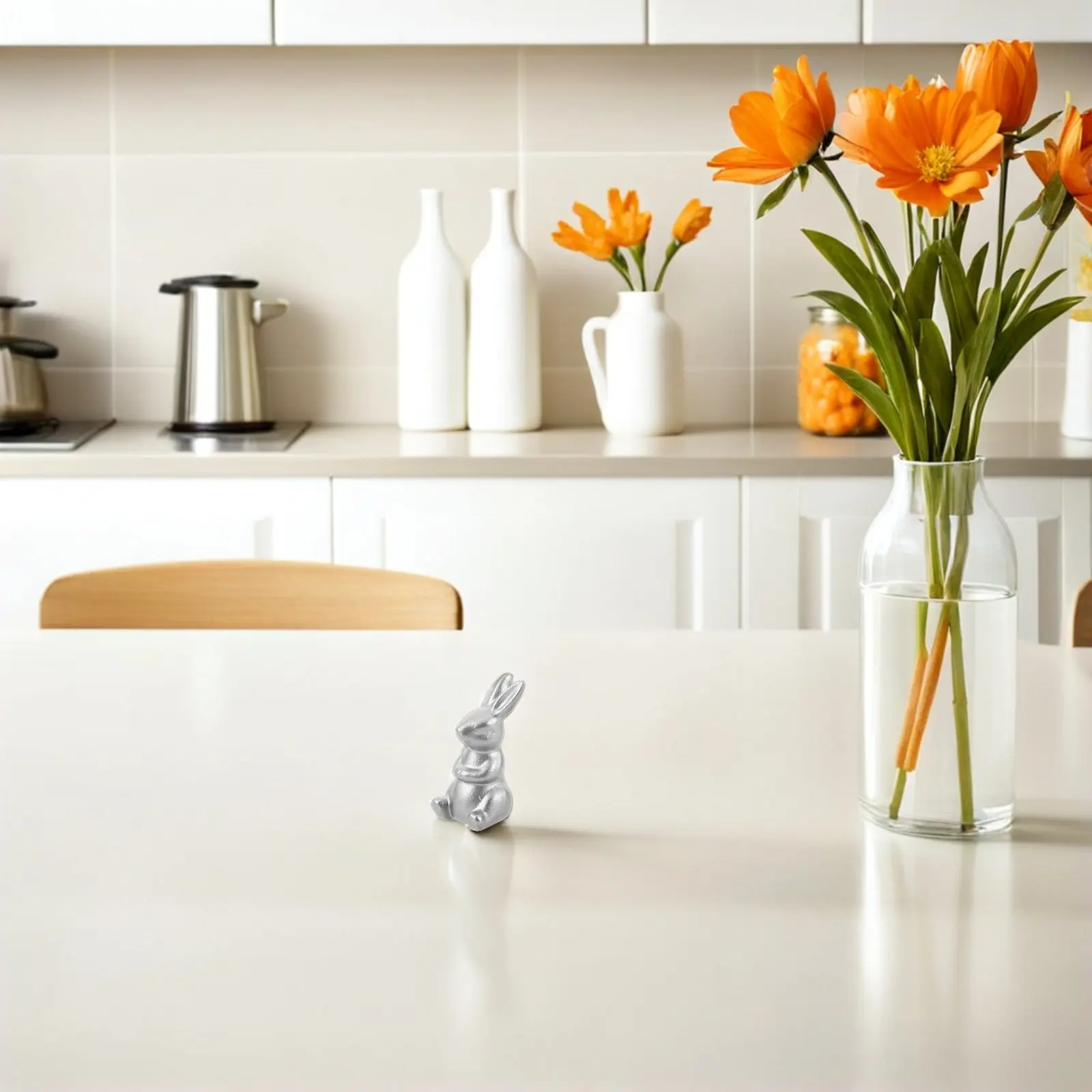 

Pot Lid Replacement Knob Cast Iron Pot Lid Handle Cartoon Animal Rabbit Shape Heat Resistant Cookware Handle for Kitchen