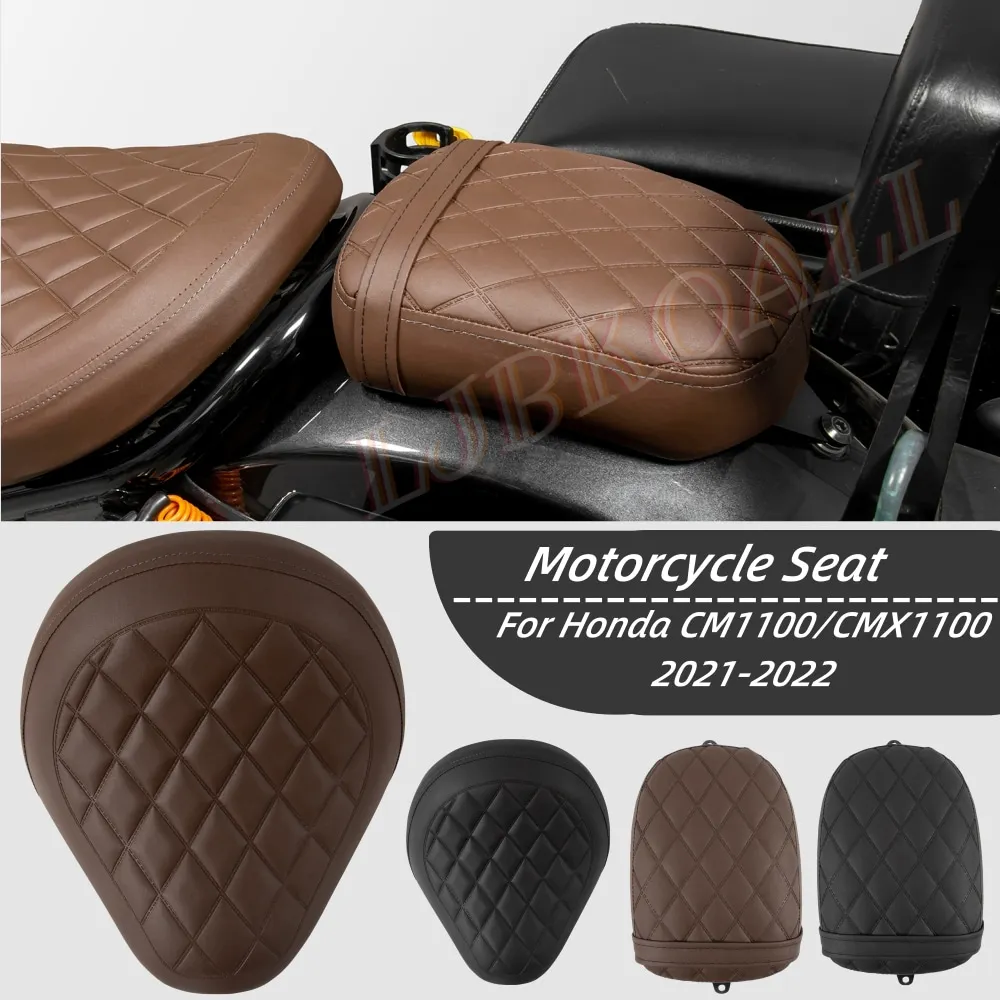 

CM CMX 1100 Front Driver Solo Seat Cushion For Honda CM1100 CMX1100 Rebel 2021 2022 2023 2024 Rear Passenger Pillion Cushion Pad