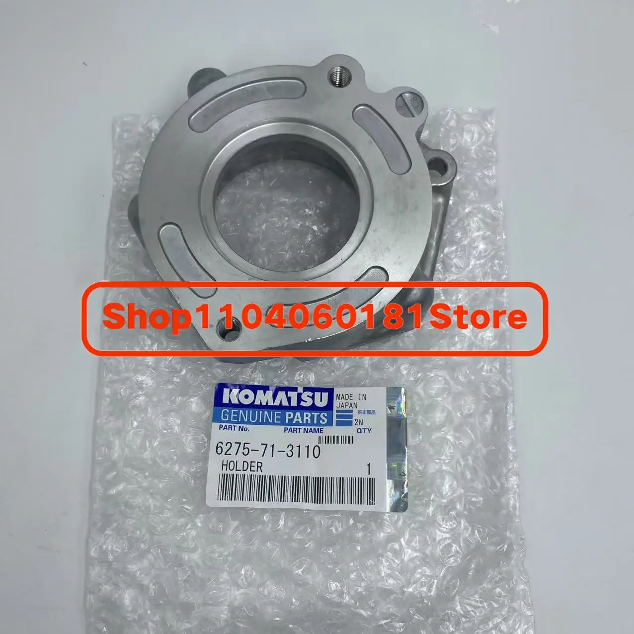 

Komatsu PC138US-10 excavator 4D95 electronic fuel injection diesel oil pump seat 6275713110 HOLDER