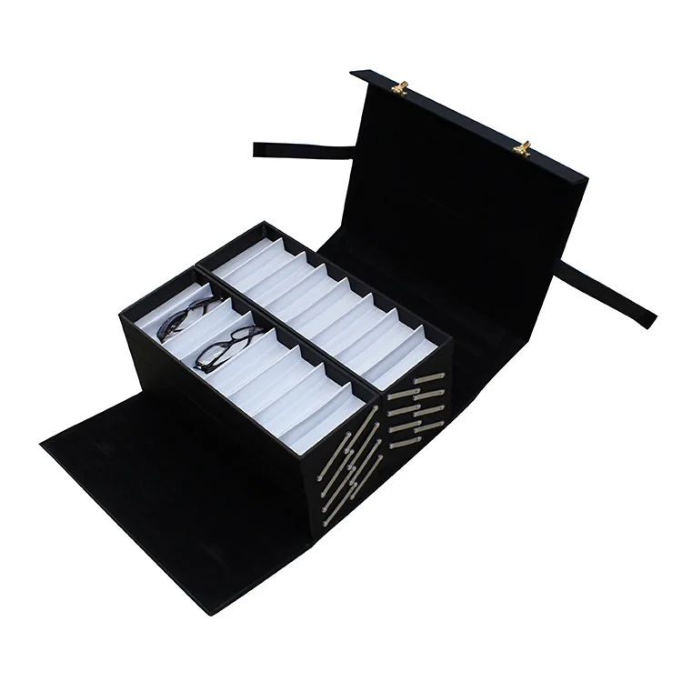 Bag Presentation Professional Optical Glasses Display Suitcase