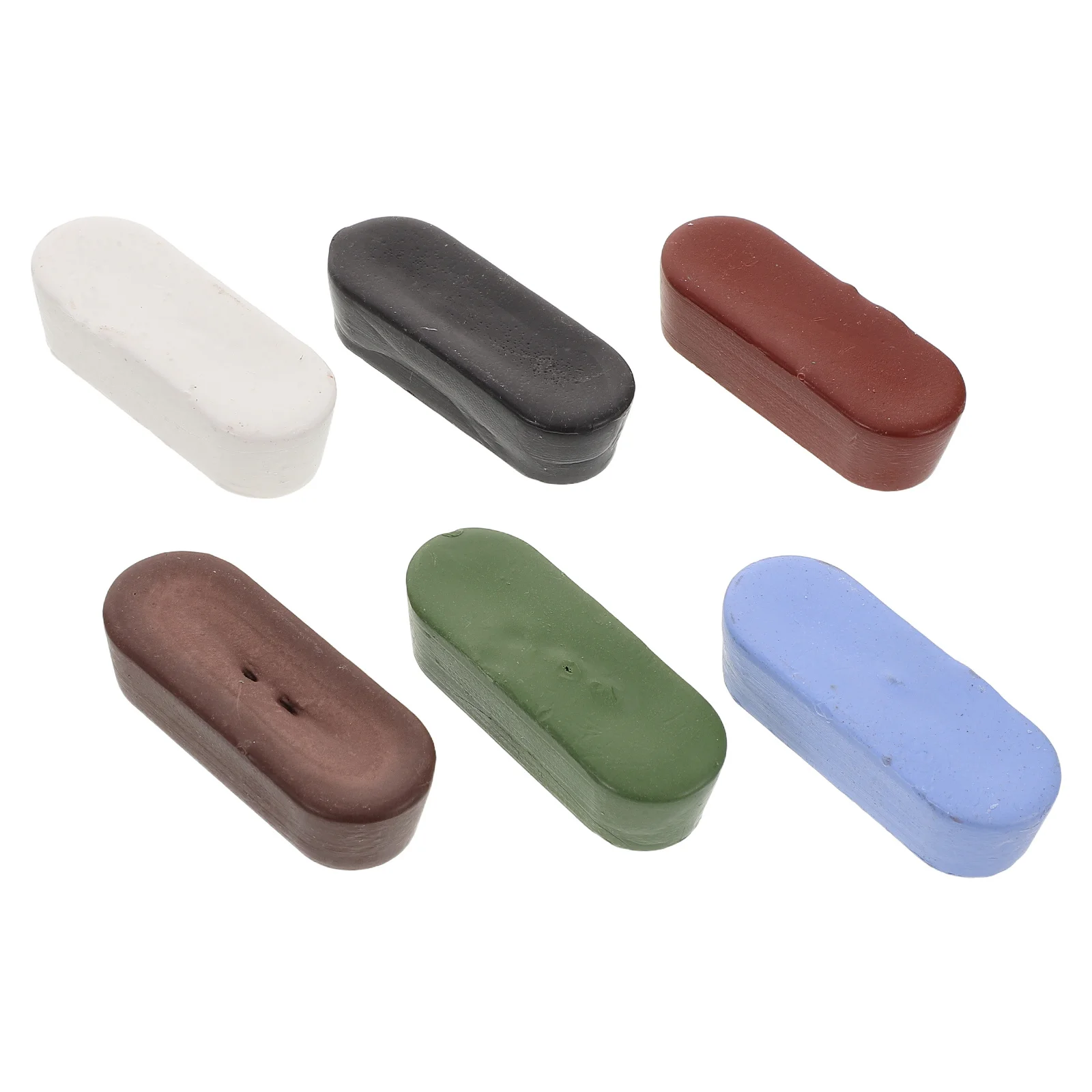 6 قطعة مجموعة شمع تلميع معجون التلميع للمعادن الفولاذ المقاوم للصدأ الألومنيوم إزالة الخدش إصلاح Diy بها بنفسك أثاث مجوهرات السيارة #1