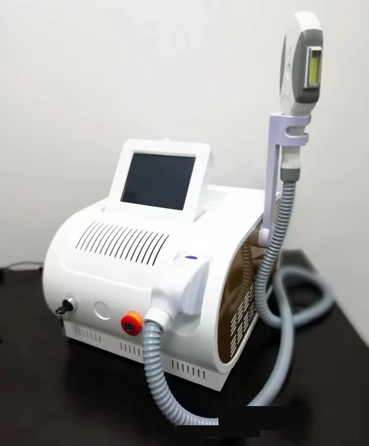 Epilatore professionale IPL + OPT macchina per la depilazione indolore Laser E-Light sbiancamento della pelle dispositivo permanente per la depilazione rapida