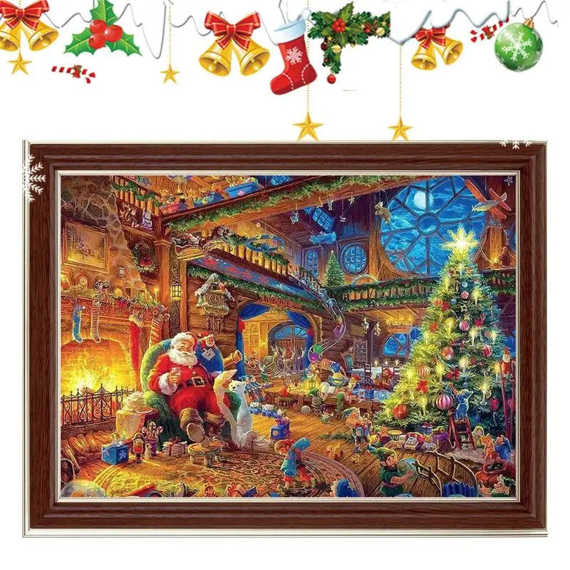 

2023 Christmas Advent Calendar 1008pcs Santa Jigsaw Puzzles 24 Days Countdown Xmas Puzzle Toy Surprise Gifts For Kids Boys Girls