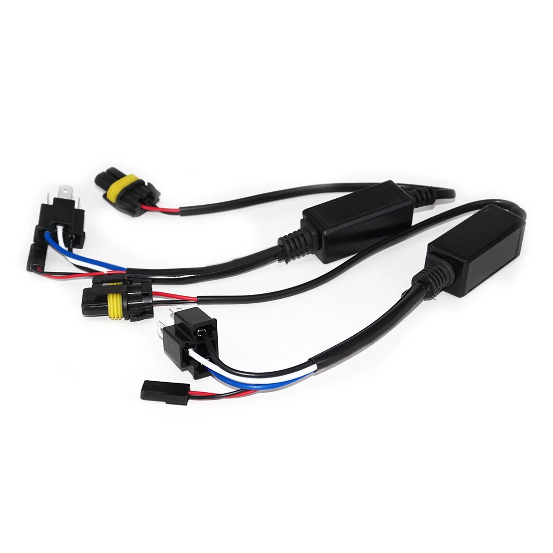 LETAOSK New 2Pcs Pair Relay Wiring 35W Fit for H4 Hi/Lo HID Bi-Xenon Kit Harness Controller Replacement