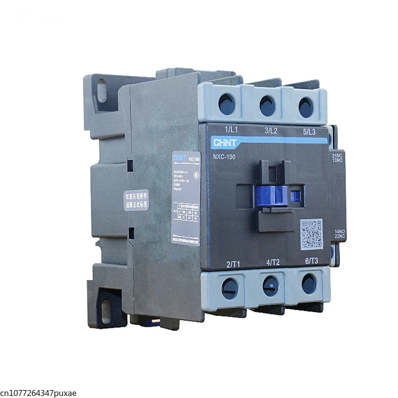 

Original CHINT NXC-85 NXC-100 Series 85A 100A Contactor Magnetic AC Contactor AC 220V 380V LC1 CJX2 NXC