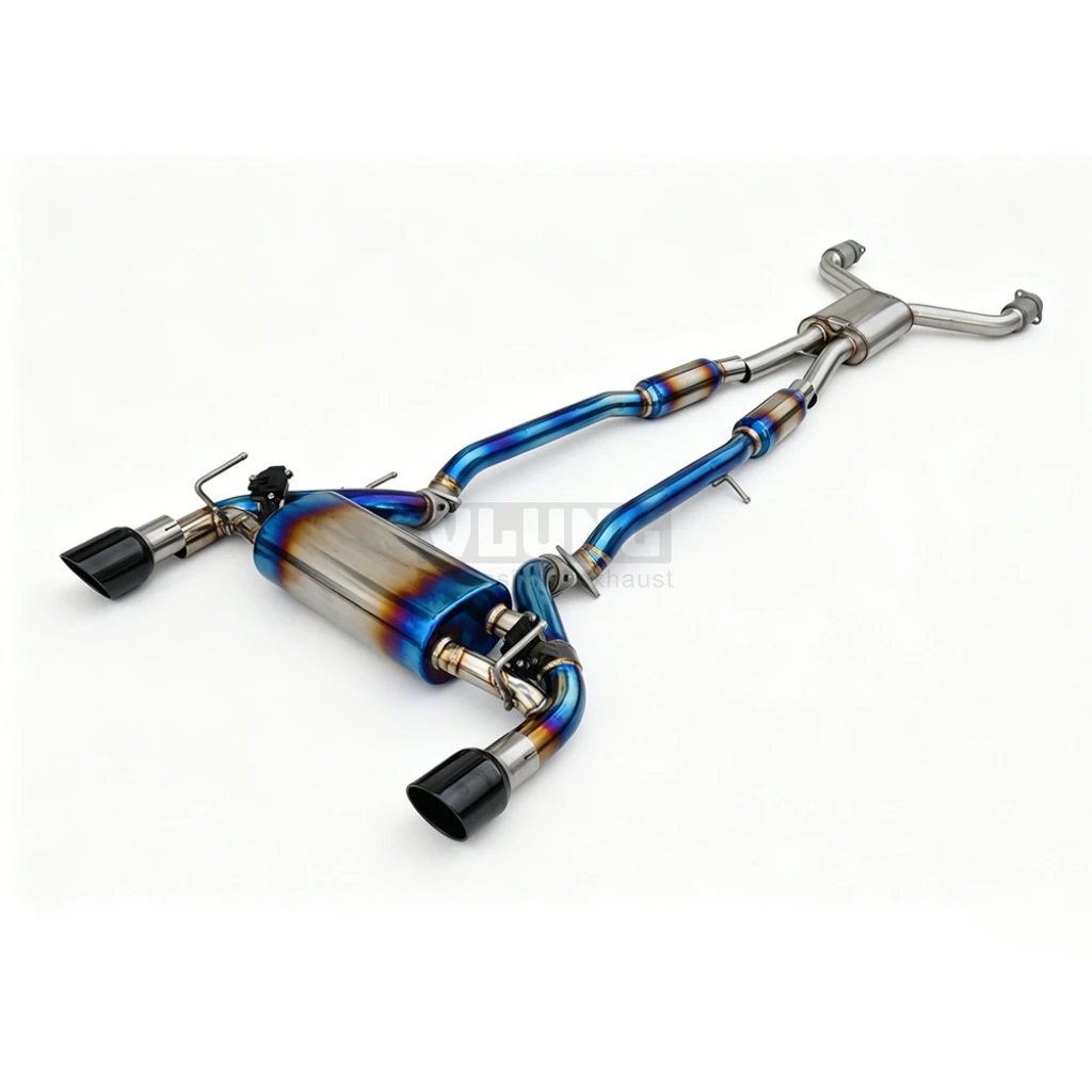 

Lightweight Titanium Exhaust Valve High Performance Exhaust System For Nissan 350Z Z33 3.5 2002-2008