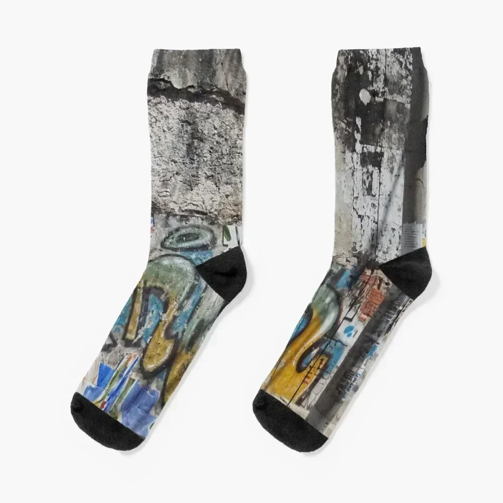 

Street Art Graffiti Socks new in's christmas gifts luxury Heating sock Mens Socks Women's