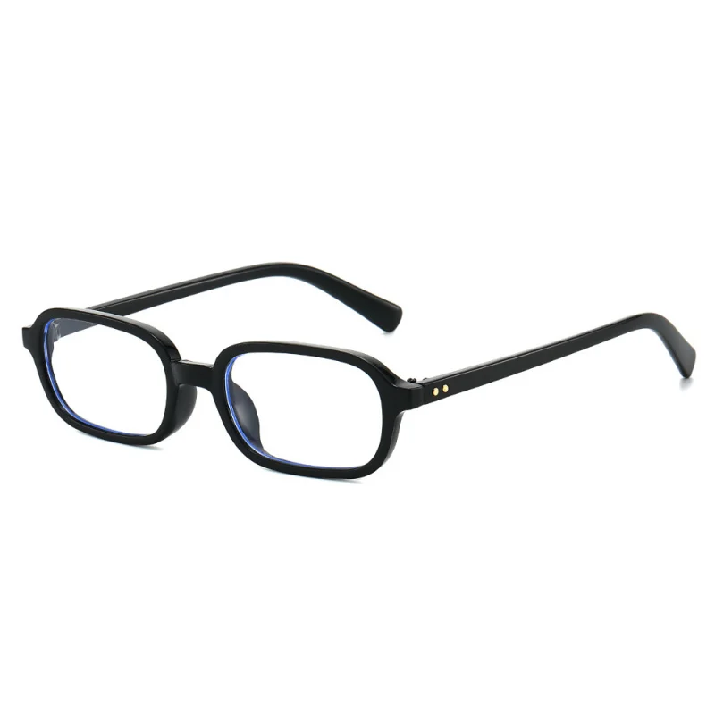 Korean Version Square Frame Small Eyeglasses for Men and Women in the Academic Style for Fashionable Blue Light Protection