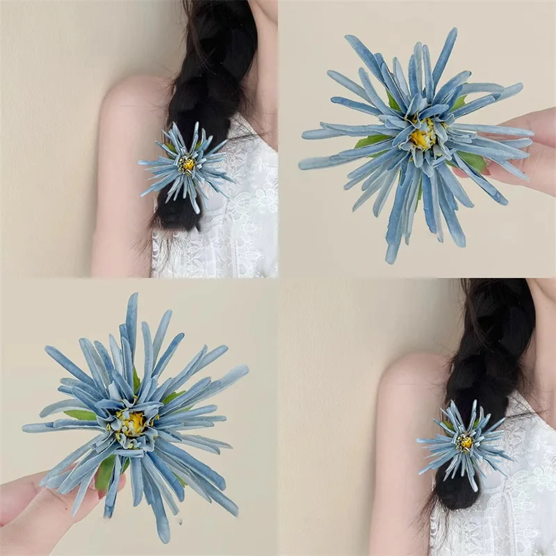 

Sweet duck bill clip, premium flower broken hair clip, versatile side bangs clip, hair reel headgear.