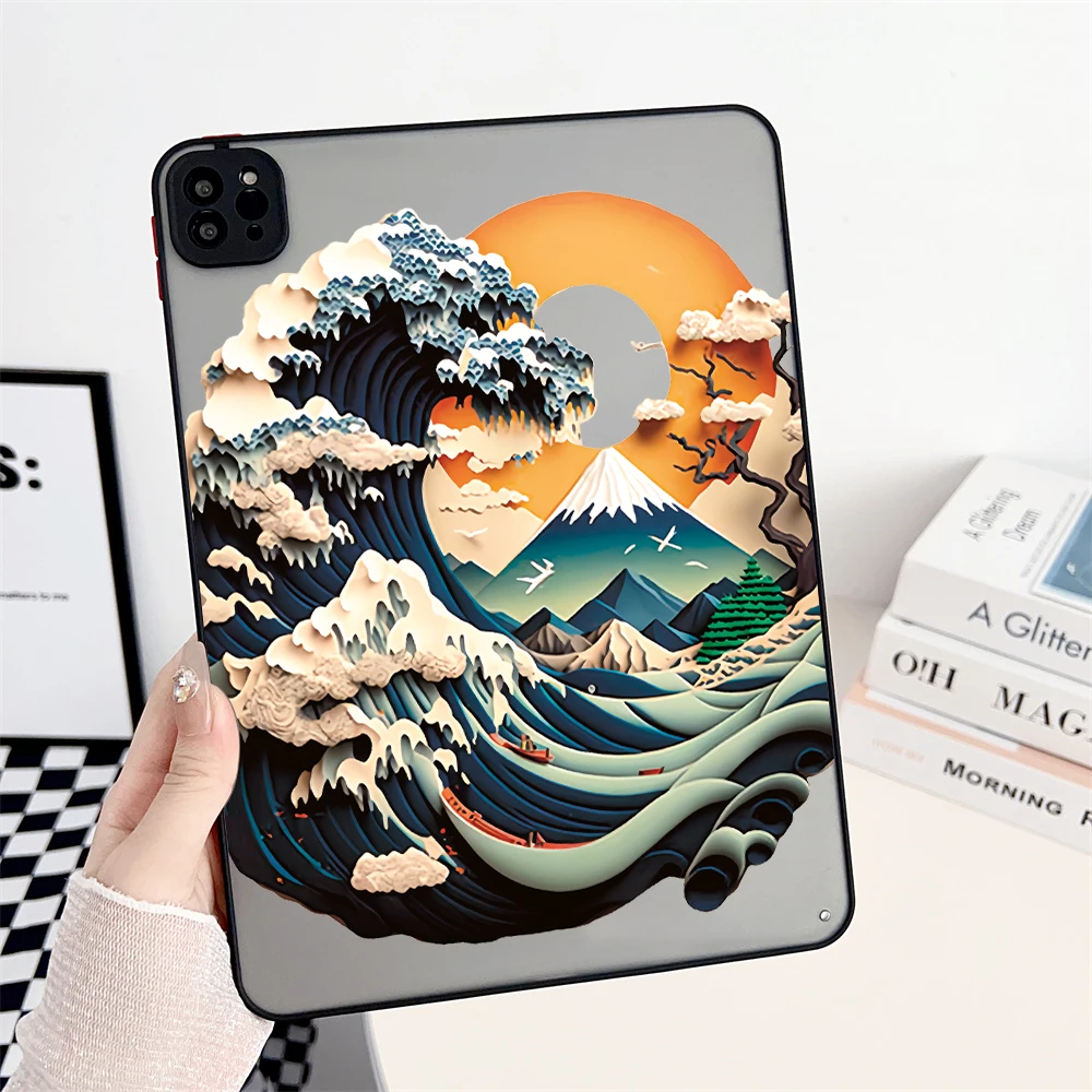 

Scenery Sunset Case for Ipad Pro 11 12.9 2022 6th 9 9th 10th Generation Funda for Air 5 4 3 2 Mini 6 2021 8th 10.2 Matte Cover