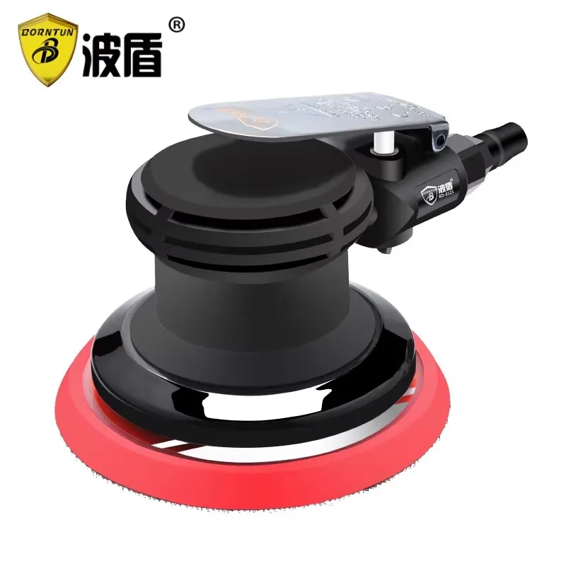 Bodun Pneumatic Sandpaper Machine Round Sandpaper Machine 123mm Sandpaper Machine Grinding Machine Polishing Machine Bd-0121