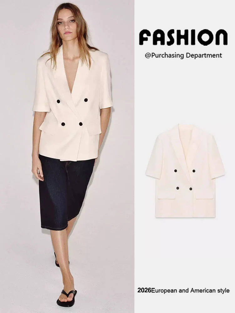 Jacket Women's guaranteed, october Spring, and Multi-Functional】Compatible But Collar Double The buttons And sleeves Videos, Clothing Outdoor Elegant Modern