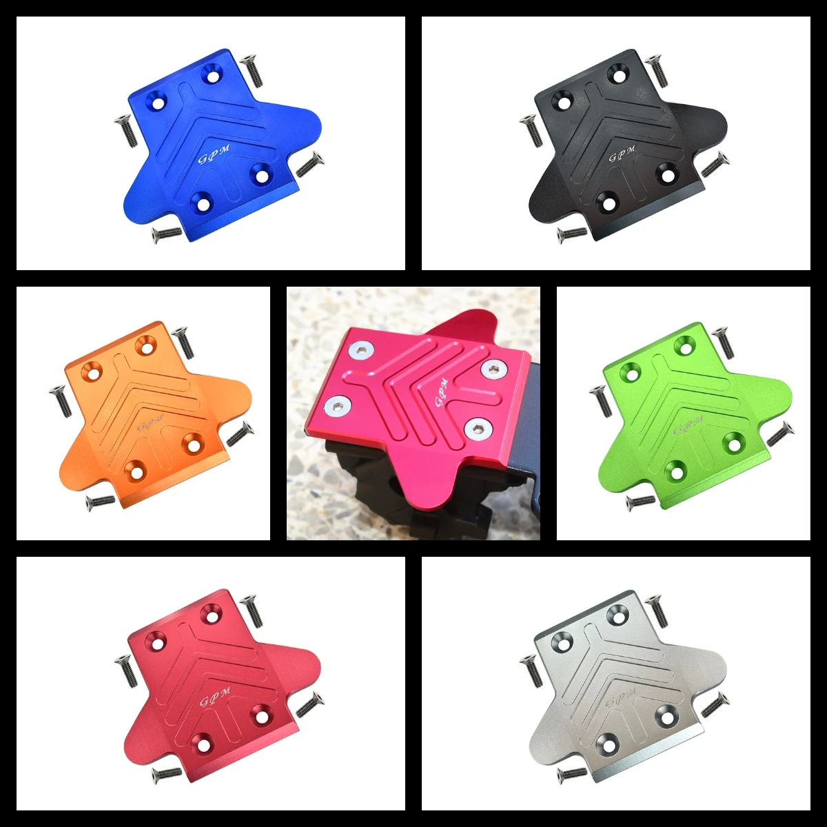 

GPM Aluminum Front Chassis Protection Plate For ARRMA Senton 6S Blx Super