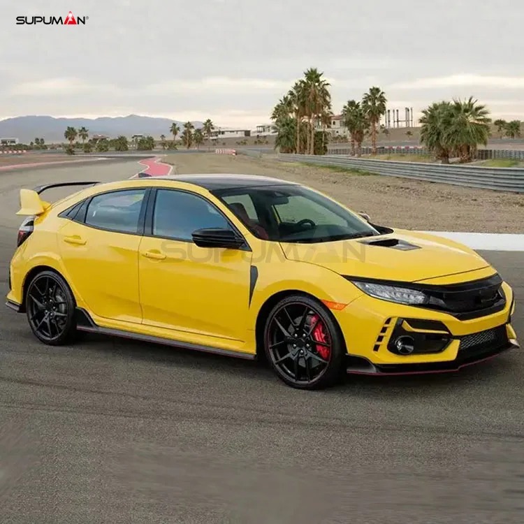 SPM Marke Stoßstange Diffusor Spoiler Seitenschweller 2016 2017 2018 2019 2020 2021 für Typ R 1-1 Stil Body Kit Zubehör