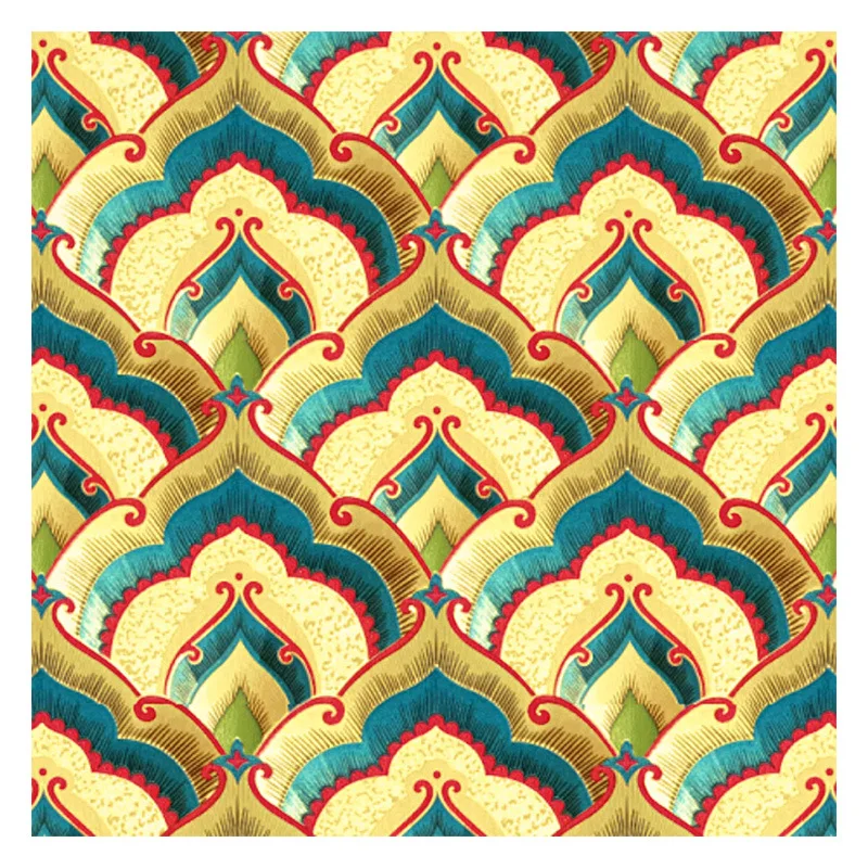 background-decoration-stickers-for-the-buddhist-hall-golden-yellow-buddhist-hall-gold-foil-reflective-self-adhesive-wallpaper