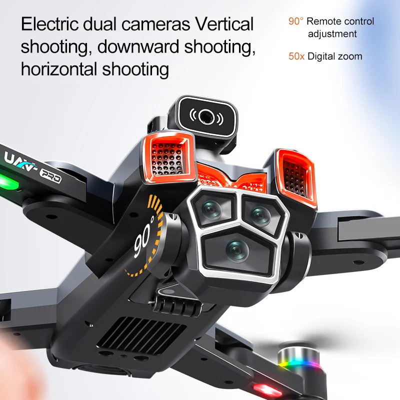 Original A19 PRO Drone 8K Aerial Photography professional HD camera 5G WIFI FPV RC Brushless Motor Foldable GPS Quadcopter