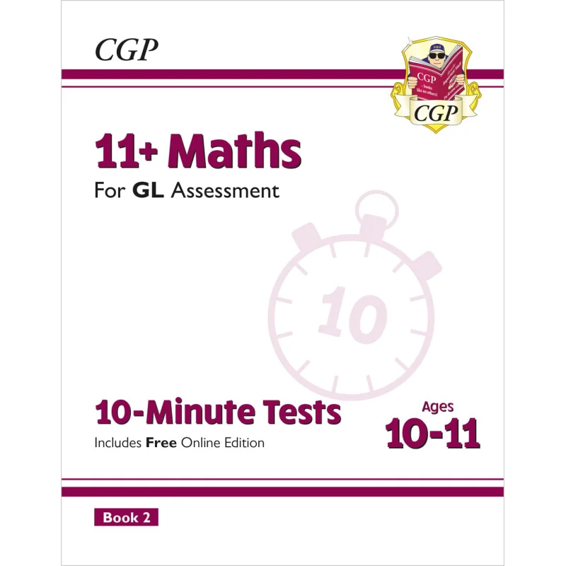 

11 GL 10Minute Tests Maths Ages 1011 Book 2 With Online Edition CGP Team Coordination Group Publications 9781837741076 Book