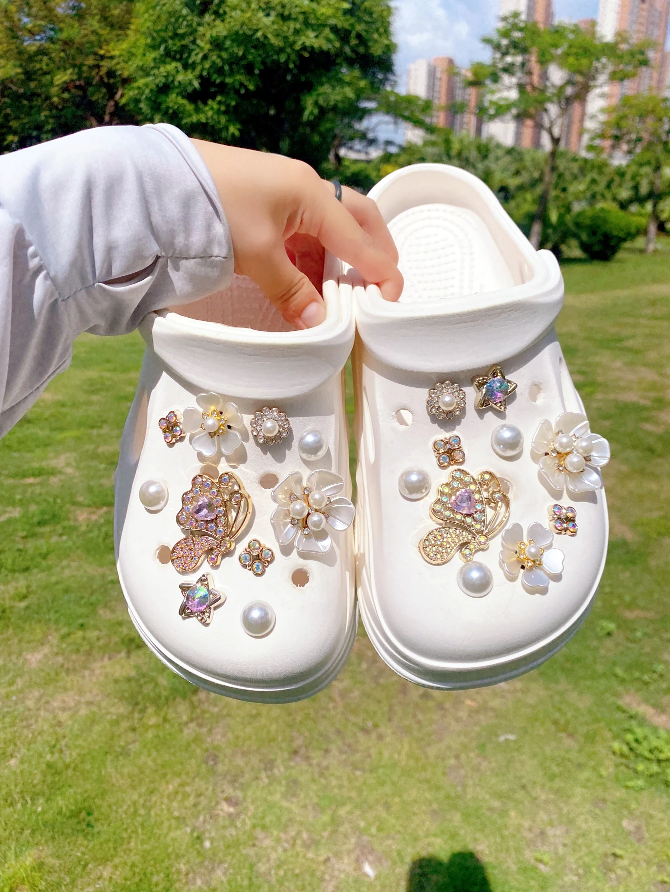 20-piece shoe decoration DIY casual shoe decoration - An interesting and versatile way to personalize your footwear