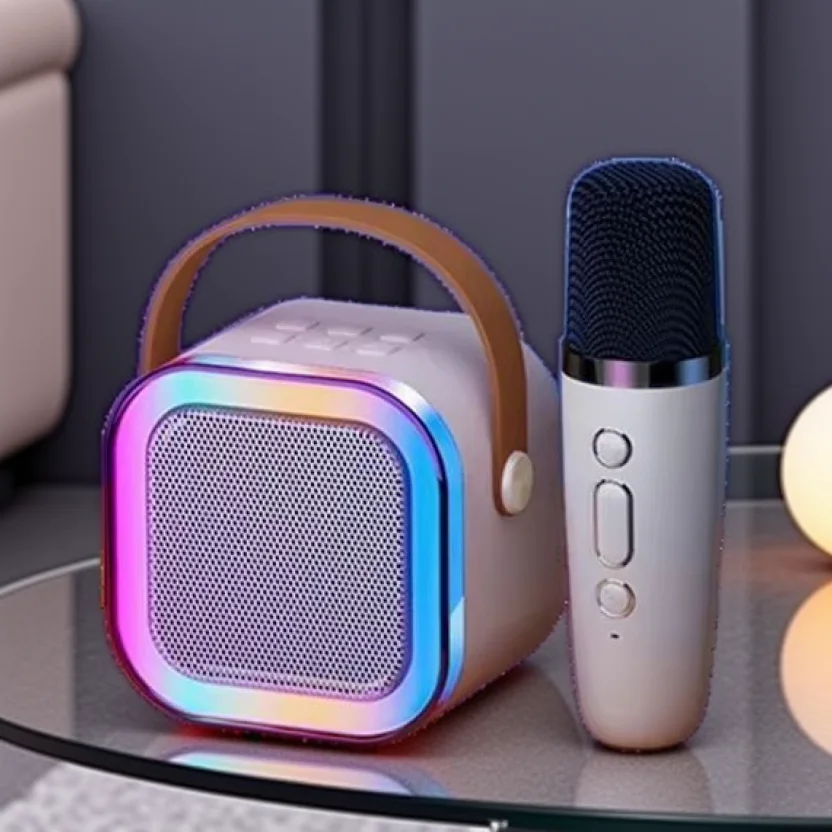 Professional Singing Bluetooth $peaker ColumnSpeaker High-end Ktv Karaoke Microphone Bluetooth Audio Wireless Mic