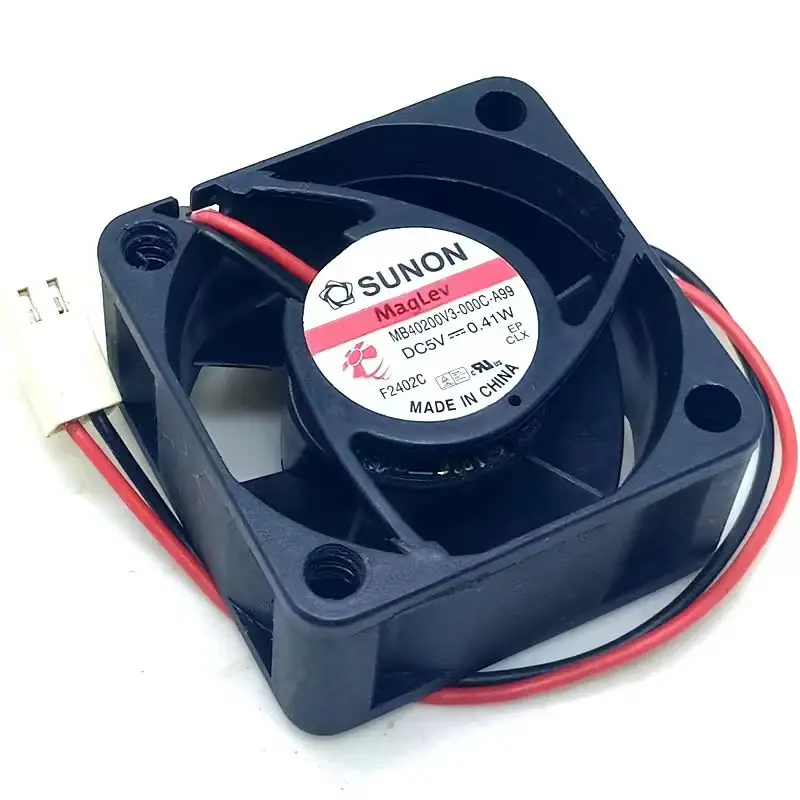 2 pcs 4cm DC5V fan for Sunon MB40200V3-000C-A99 40mm 5V cooling fan for 3D printers and electronics