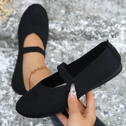 Summer New Fashion Network Splicing Design Women's Casual Single Shoes Large Size Women's Shoes Zapatos De Mujer Women Shoes