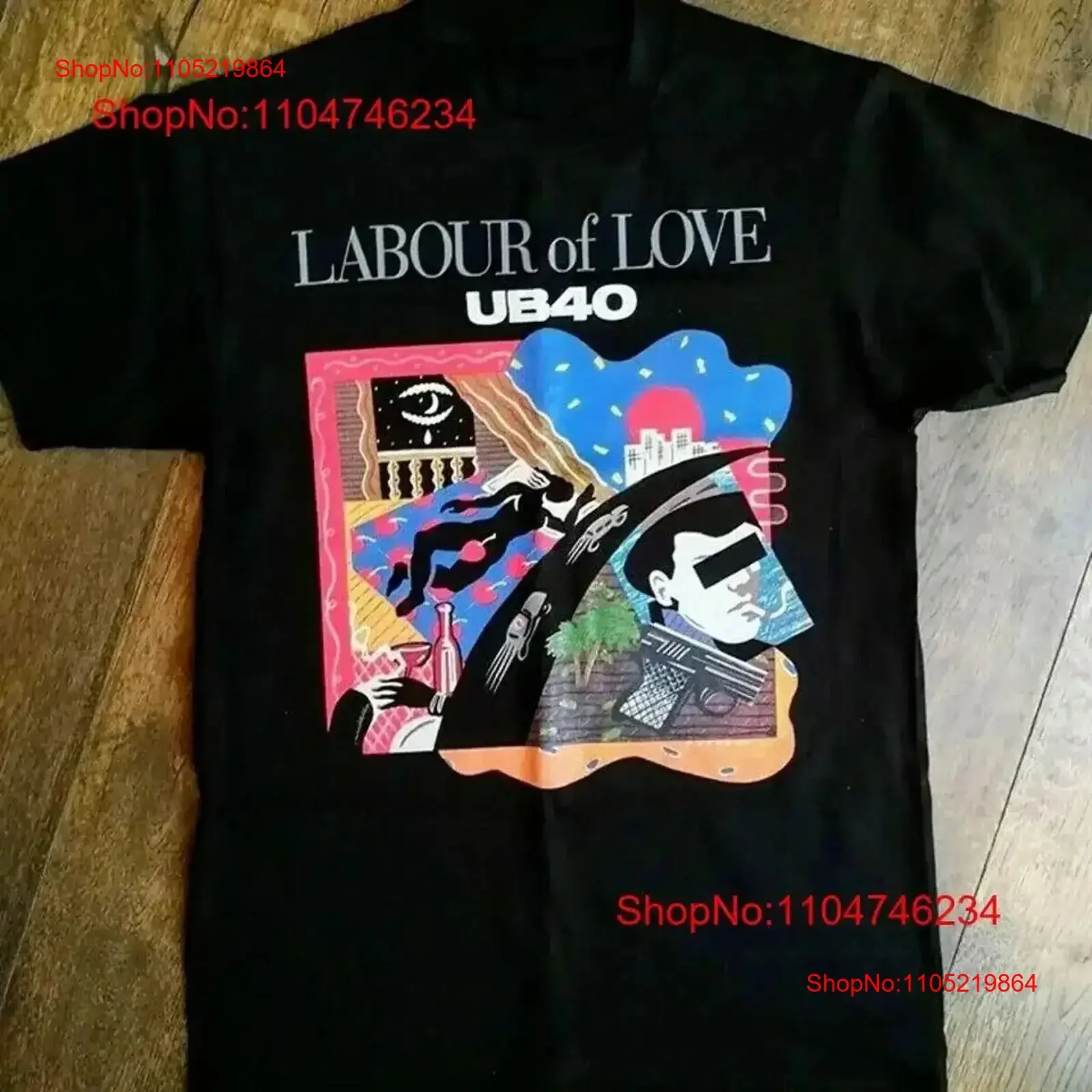 

New UB40 Labour of Love Album For Fans S 5XL T Shirt BI04_82 vintage Washed fashion designer clothes Top Everyday Wear vintage