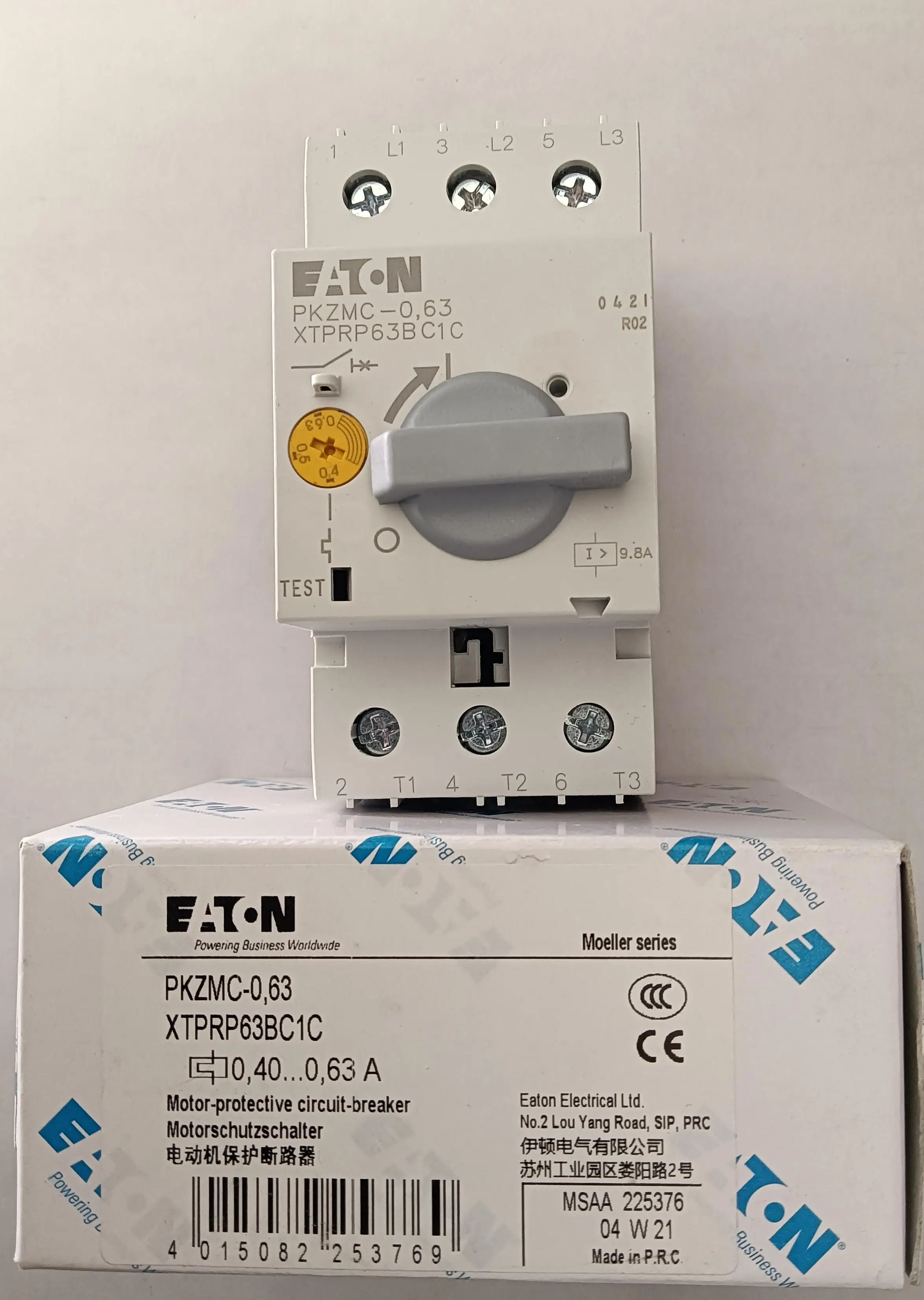 New Original Eaton Mueller PKZMC-0, 63 Madam Protection Switch