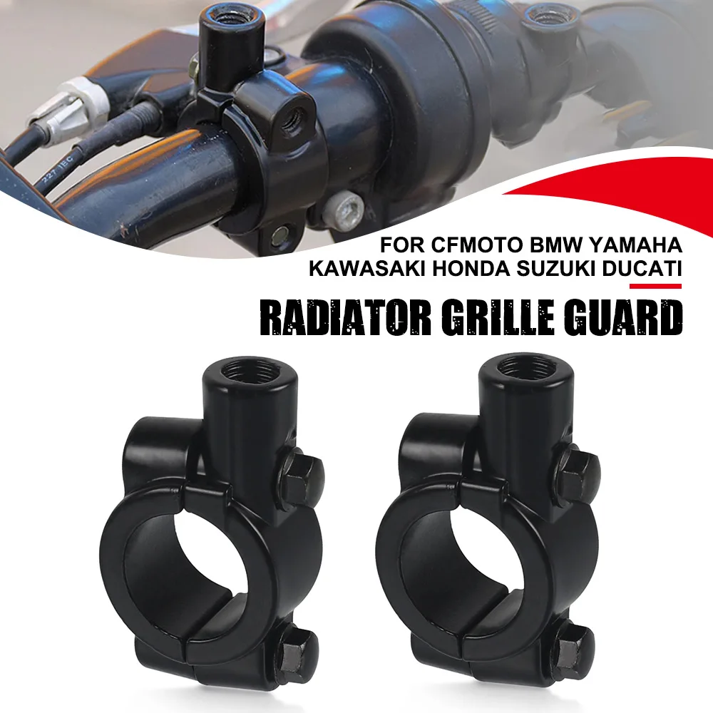 

Windshield Rear View Side Mirrors Bracket Hole Cap Clamp Cover Universal FOR CFMOTO BMW YAMAHA KAWASAKI HONDA SUZUKI DUCATI