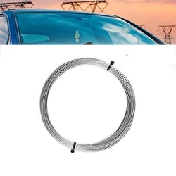 자동차 앞 유리 창 제거 와이어 로프, 자동차 앞 유리 절단, 브레이드 제거 와이어 골드 롤, 0.8mm, 5M, 20M, 22M