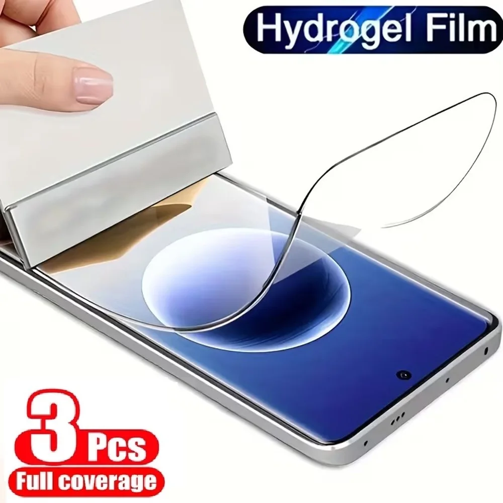 

3Pcs Hydrogel Film For Infinix Hot 60 Pro+ Hot 60i Screen Protector for Infinix GT 30 Pro Infinix Note 50 Pro 50X 50S