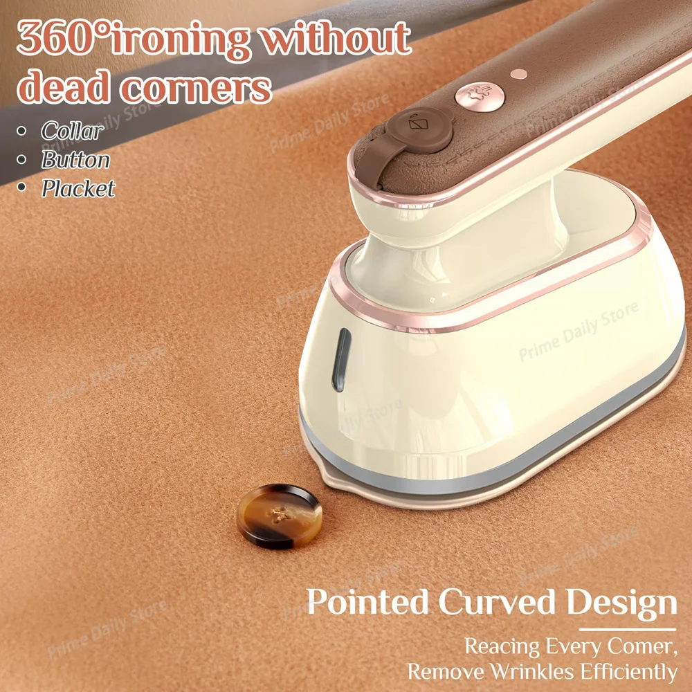 Fast‑Heat Household Garment Steam Iron, Wet‑Dry Ironing Device with Mite‑Removal Function for Fabrics