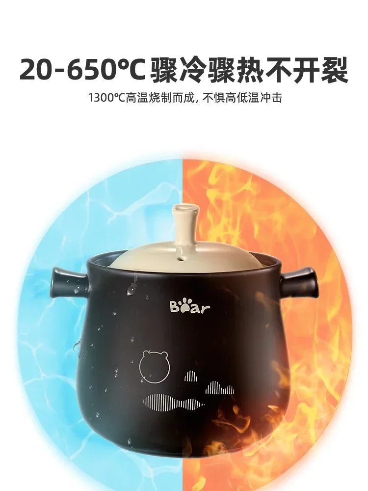 Hot selling sand pot stew , household gas  soup ceramic ,  stove, special  , high-temperature resistant small