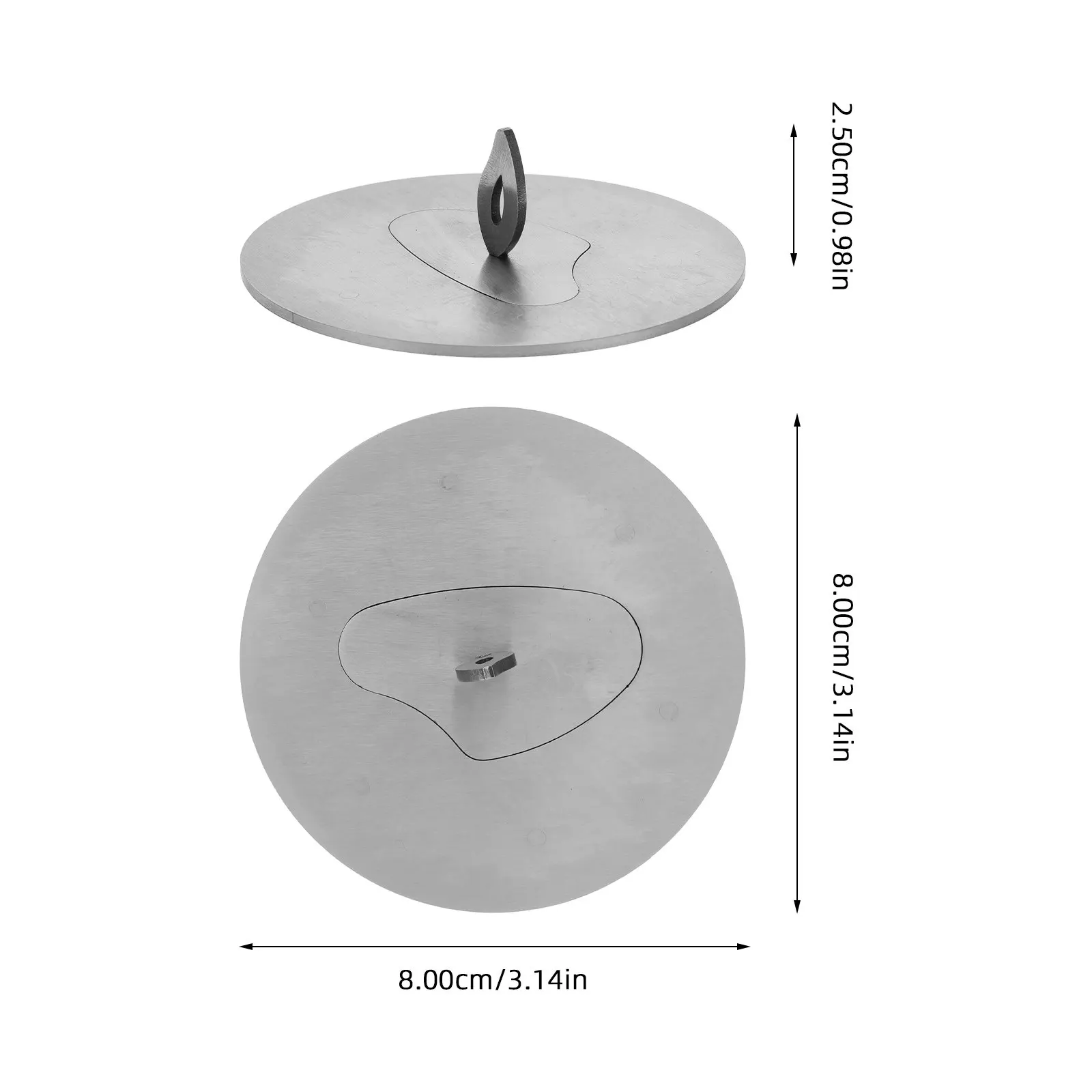Windproof Stainless Steel Snuffer Extinguisher Handle for Scented Jar Tea Light Candles Household Portable