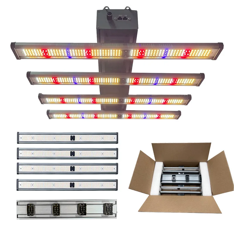 مصباح نباتي منخفض الطاقة، شريط إضاءة قابل للفصل 240 وات، يعتم ذكي، مصباح نمو خيمة الدفيئة #3