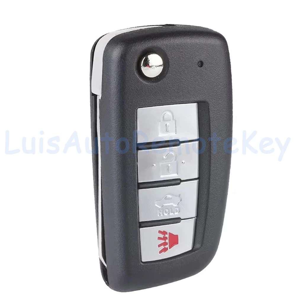 Modified Flip Remote Car Key Fob 315MHz ID46 Chip for Nissan Versa Xterra for Infiniti FX35 FX45 KBRASTU15 CWTWB1U733 CWTWB1U758