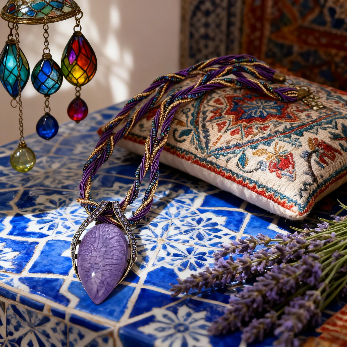 خمر البوهيمي قلادة العرقية الوطنية نمط الرجعية التجارة الخارجية بيان مجوهرات أنيقة هدية للنساء الأم زوجة #5