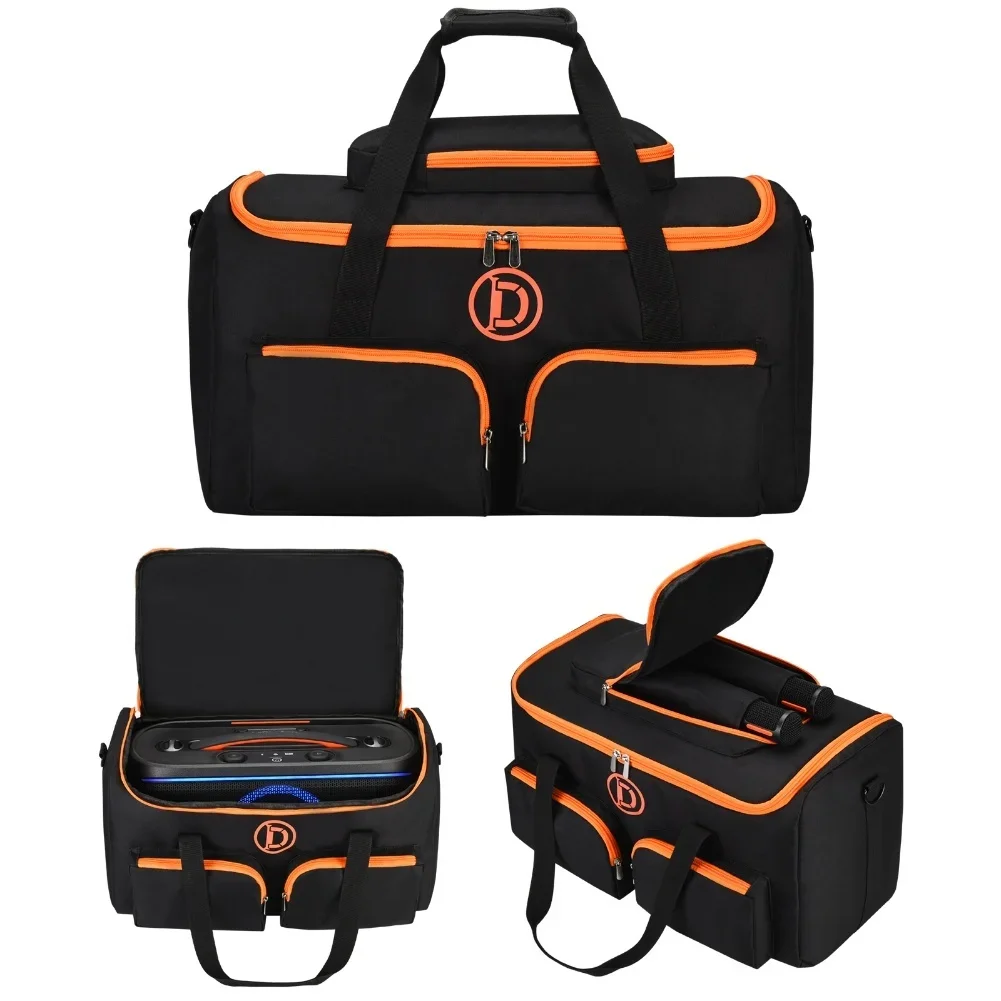 Outdoor Audio Storage Bag For JBL-PARTYBOX ON THE GO2 Wireless Microphone Integrated Speaker  Travel Protection Bag With Strap