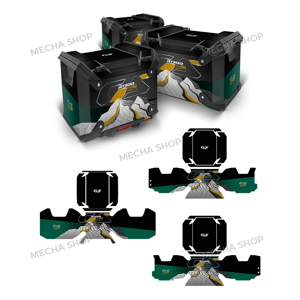 For R1300GSA R 1300 GS Adventure 2024 2025 Top Box Side Box Luggage Stickers Decorative Protection Accessories