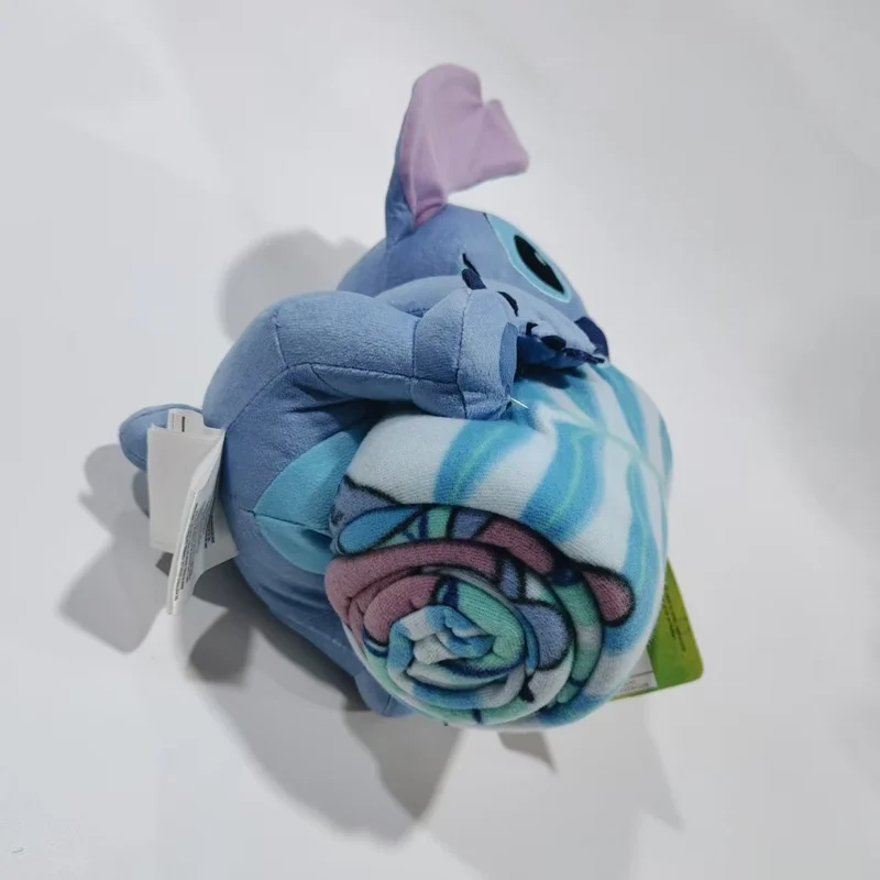 جديد ديزني ليلو وستيتش المعانقة بطانية غرزة أفخم دمية لطيف عروسة كارتون نموذج الديكور الأطفال لعبة مهدئة هدية عيد