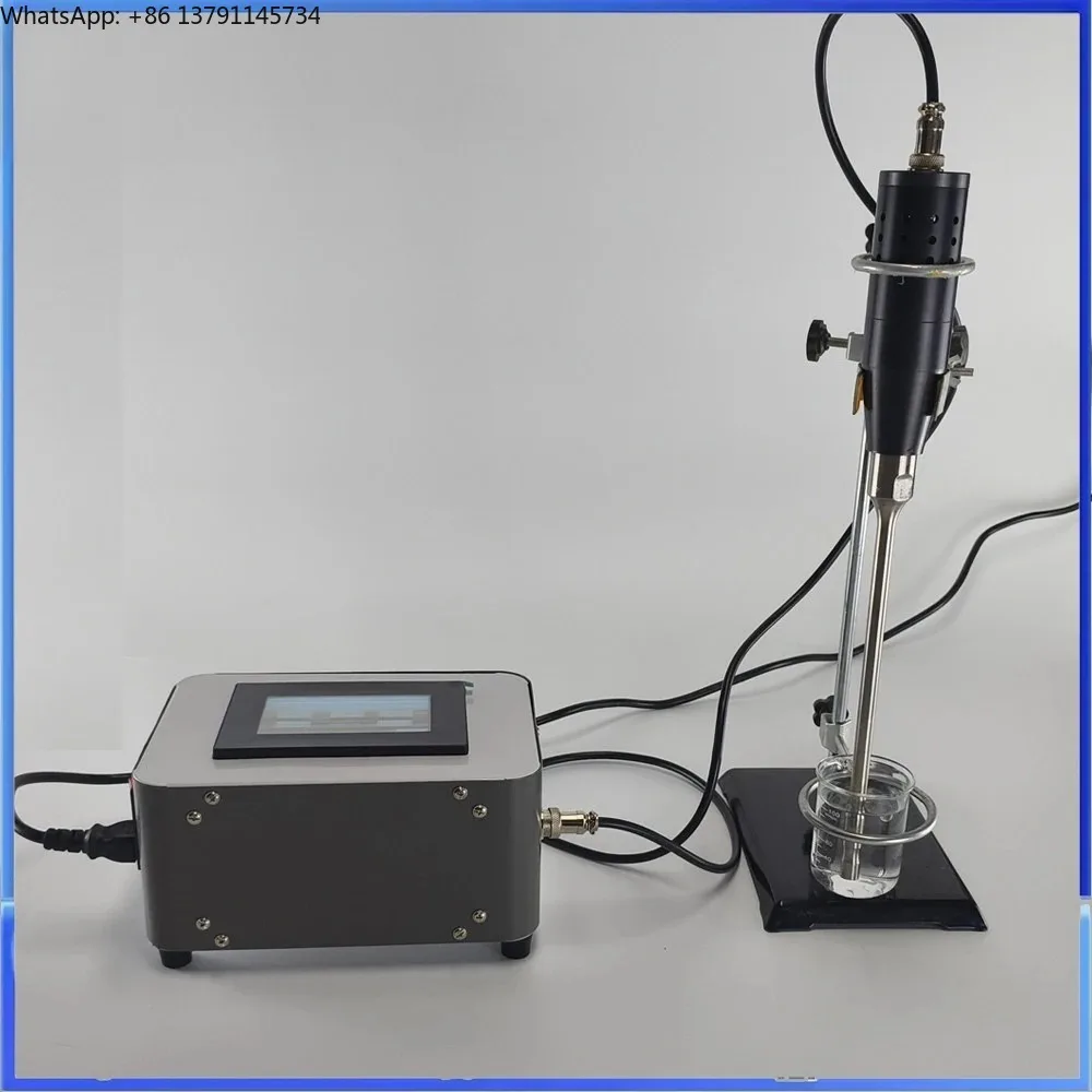 

Ultrasonic Transducer Homogenizer Plant Herbal Durg Extractor Graphene Disperser Oil Water Mixer Emulsify Cell Crusher