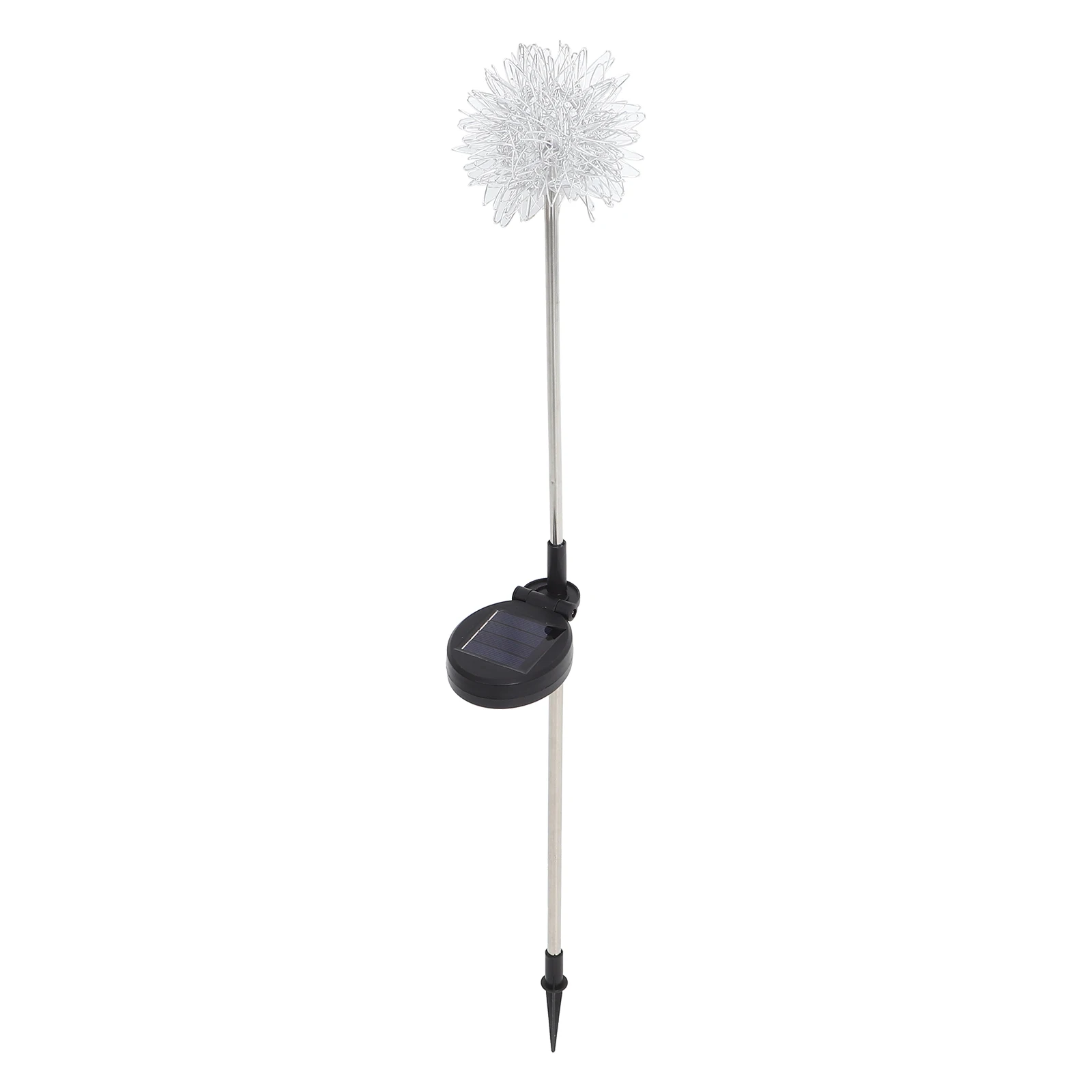 

1Pcs Solar Flower Shape Resin Ground Plug Lamp Outdoor Waterproof LED Solar Power Light Garden Lawn Patio Path Lighting