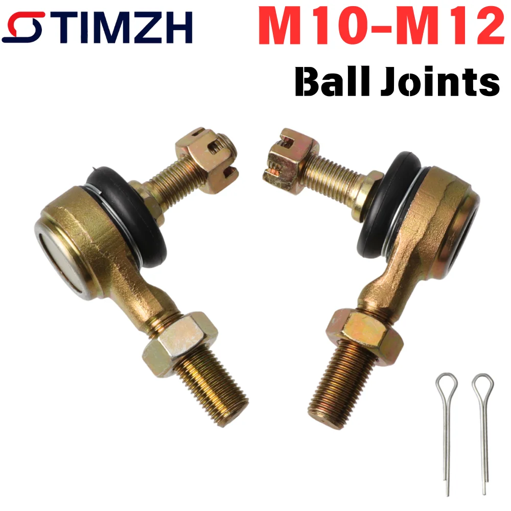 

1 Pair M10-M12 Tie Rod End Kits For CF Moto 9030-101170 Steering Knuckle cfmoto Tie Rod End Ball Joint force 1000 800 500 X6 ATV