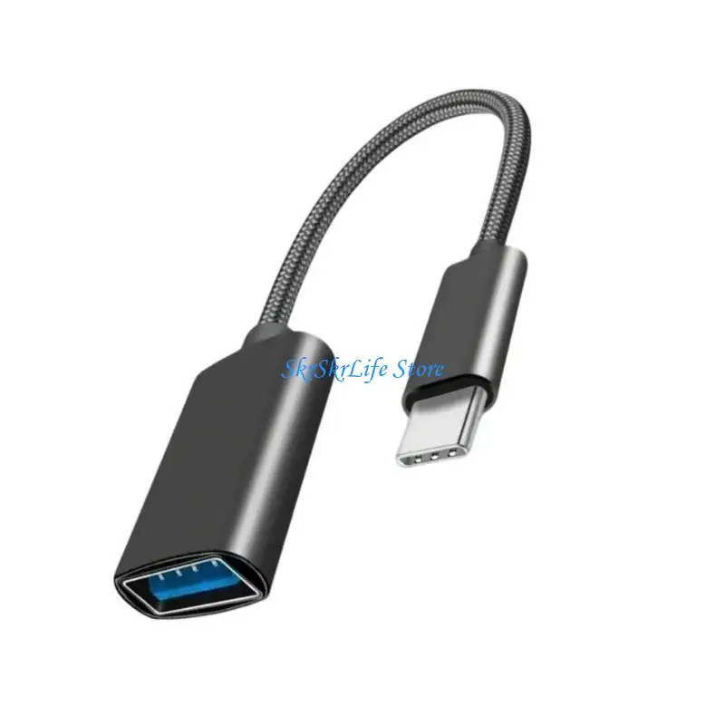 E65E OTG Cable USB Adapter Cord for Tablets Phones 480Mbps Fast Speed Data Transfer
