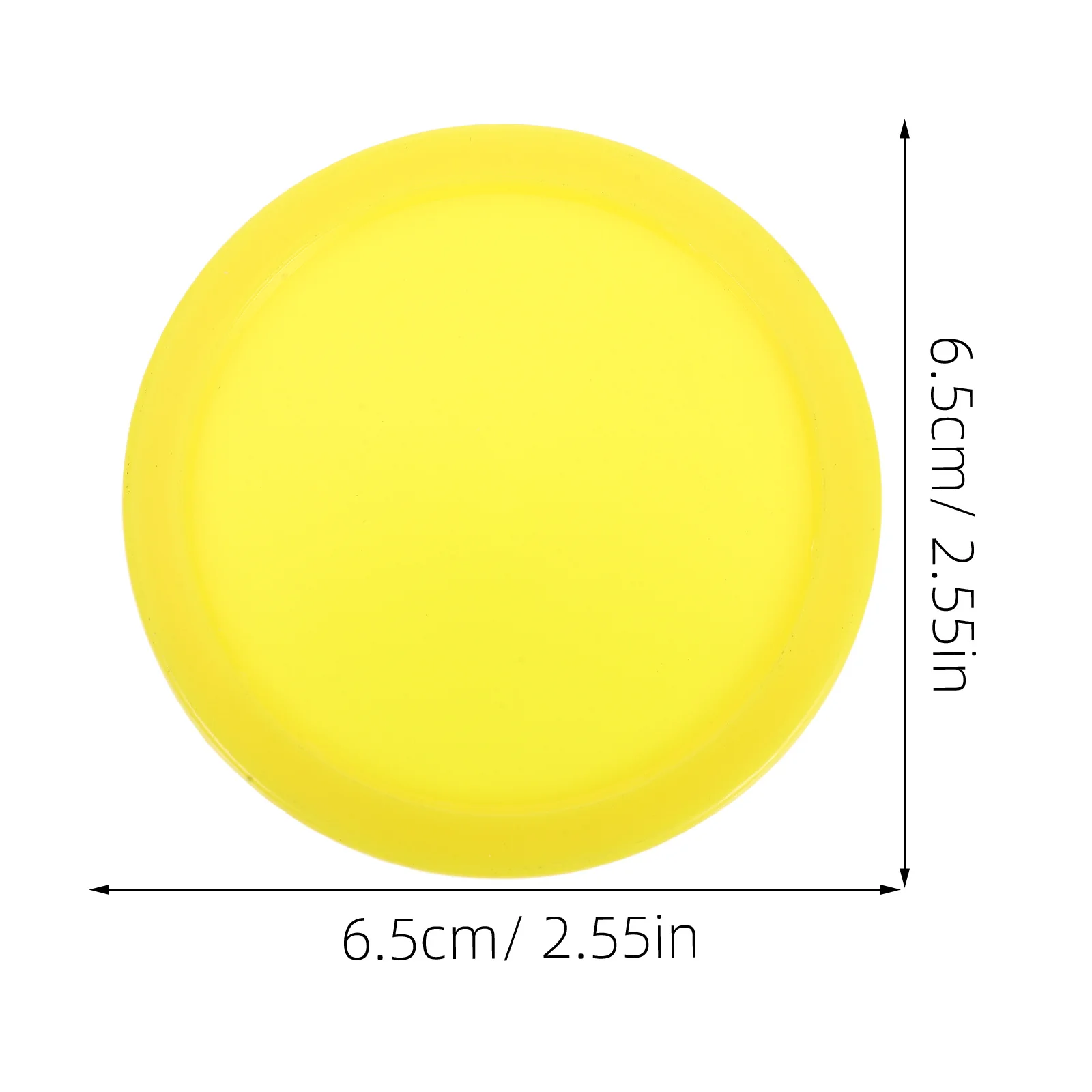 2 قطعة كرات الهوكي الجدول البلاستيك استبدال 64 مللي متر لعبة التدريب داخلي هوكي الجدول اكسسوارات لوازم التدريب كرات الصولجان